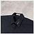 Christian Dior Camicia Dior con ricamo Dior in popeline di cotone nero - vista 4