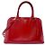 Rote Lederhandtasche von Prada
