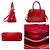 Rote Lederhandtasche von Prada - Ansicht 2
