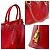 Rote Lederhandtasche von Prada - Ansicht 4