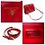 Rote Lederhandtasche von Prada - Ansicht 5