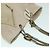 CHANEL COCO Tote Bag aus Canvas Beige Silber CC Auth bs18464 - Ansicht 6