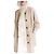 Marc by Marc Jacobs Abrigo de cuero crema Dorado