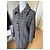 Abrigo Dior de lana gris con cuadros Prince of Wales - vista 3