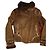 Ventcouvert Bikerjacke aus Lammfell Braun