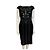 Mit Strass verziertes Kleid Versace Kollektion Schwarz