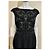 Mit Strass verziertes Kleid Versace Kollektion Schwarz - Ansicht 2