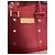 Borsa Tote Chopard in Pelle Rossa Rosso - vista 8