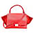 Trapèze Borsa Céline Trapeze in pelle rossa Rosso
