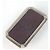 Clip per soldi Gucci in pelle nera e argento Nero Silver hardware