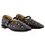 Aj1342 Sapatilhas - Toga Pulla - Couro - Preto - vista 2