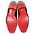 Christian Louboutin Mocassini in suede nero con borchie dorate - vista 5