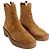 Botines Raquel Loeffler Randall en ante marrón cacao - vista 4