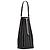 Borsa a secchiello lunga Saint Laurent Nero Grigio antracite - vista 4