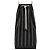 Borsa a secchiello lunga Saint Laurent Nero Grigio antracite - vista 8