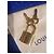 Louis Vuitton Charm per borsa Lucchetto Special Series Travel Oro D'oro - vista 4