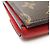 Portafoglio compatto Pallas Monogram Louis Vuitton Marrone Rosso - vista 8