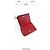 Marmont Billetera compacta bi-fold Gucci GG Jaquard Roja Azul - vista 3