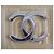 Estuche para tarjetas Icon line de piel de cordero beige CHANEL - vista 4