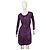 Vestido mini Etro con estampado caleidoscópico morado y dobladillo globo Púrpura