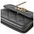 Wallet On Chain Cartera Chanel Con Cadena Negro - vista 5