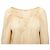 Top de seda Saint Laurent Beige - vista 3