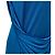 Vestido drapeado Alexander McQueen Azul - vista 11