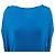 Vestido drapeado Alexander McQueen Azul - vista 4