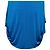 Vestido drapeado Alexander McQueen Azul - vista 7