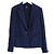 Armani Exchange Navy Contrast Button Hole Blazer Jacket Navy blue
