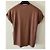 Tom Ford Cashmere Kurzarm Top Beige - Ansicht 3