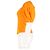 Camiseta de cuello redondo de manga corta Ulla Johnson en algodón naranja Coral - vista 5