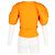 Camiseta de cuello redondo de manga corta Ulla Johnson en algodón naranja Coral - vista 6
