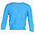 Maje Marcel Ripp-Pullover aus blauer Polyamid  - Ansicht 3