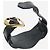 Balenciaga Bracciale da moto nero - vista 4
