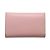 Llaveiro de cuero Saffiano de Prada en rosa - vista 3