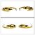 Orecchini a cerchio JC Monogram da donna Jimmy Choo - vista 4