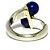 Tiffany & Co Anello combinato in lapislazzuli argento oro per donne Tiffany - vista 3