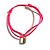 Bracciale charm da donna Louis Vuitton Lockit Rosa - vista 2