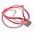 Bracciale charm da donna Louis Vuitton Lockit Rosa - vista 5