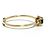 Anello Interlocking G K18 per donne GUCCI D'oro - vista 4