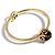 Anello Interlocking G K18 per donne GUCCI D'oro - vista 7