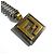 Fendi Men's Necklace Pendant in Palladium & Gold - view 5