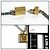 Fendi Men's Necklace Pendant in Palladium & Gold - view 6
