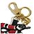 Anello portachiavi con charm a forma di serpente Gucci - vista 3