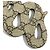 Anello portachiavi con charm a forma di serpente Gucci - vista 8