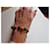Gucci Bracciale di perle in argento, onice e bambù Nero Marrone chiaro  - vista 2