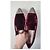 Sneakers/allenatori in velluto bordeaux Miu Miu Bianco Bordò - vista 12