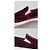 Sneakers/allenatori in velluto bordeaux Miu Miu Bianco Bordò - vista 15