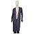 Scotch and Soda Blauer metallischer langer Cardigan L